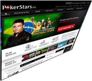 PokerStars webbsida